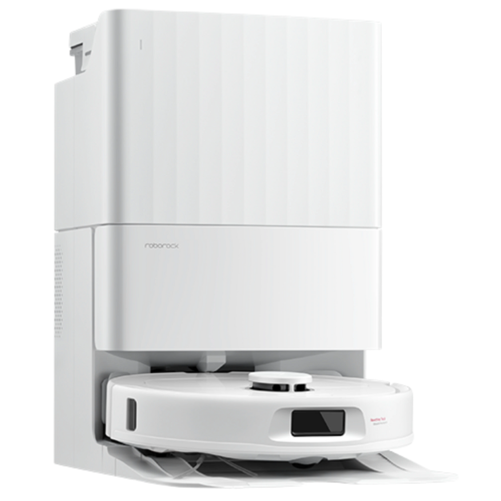 שואב אבק רובוטי שוטף Roborock Qrevo 5AE - צבע לבן אחריות ע"י - יבואן הרשמי