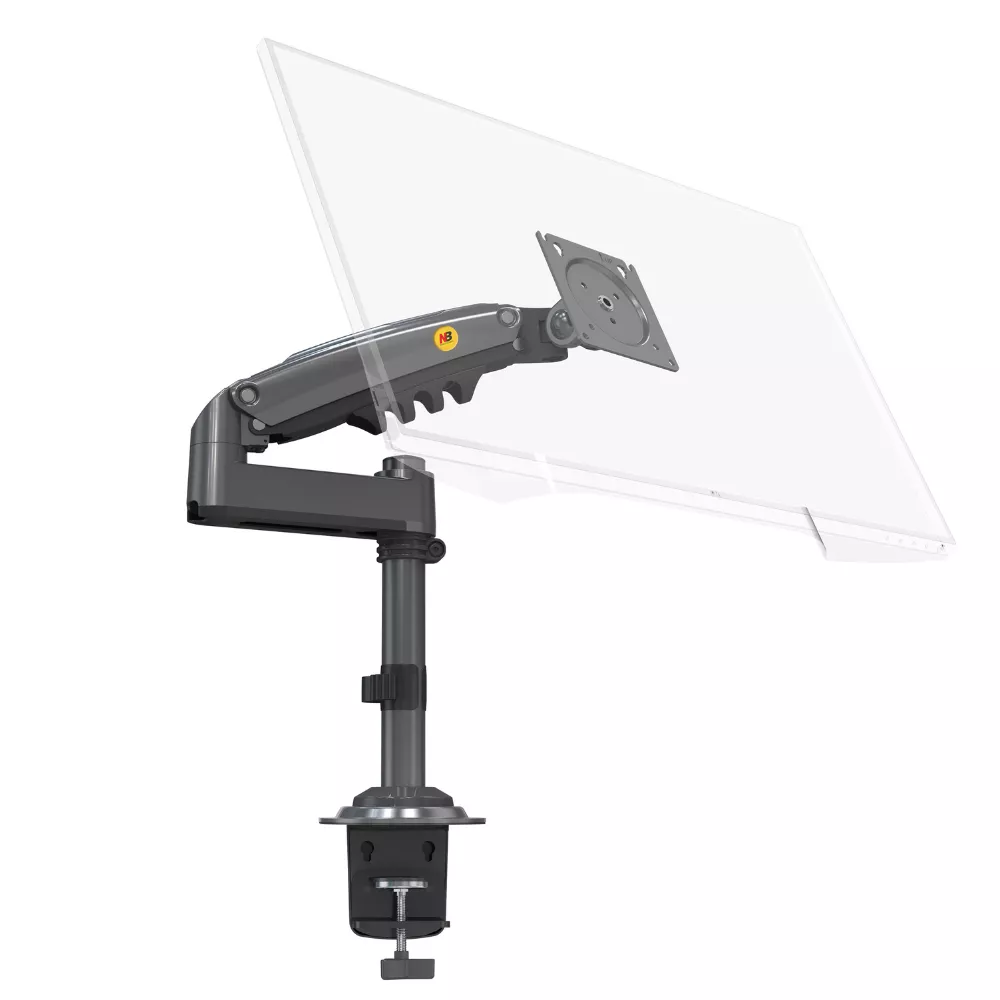 זרוע שולחנית דו מפרקית ארגונומית למסך מחשב עד 30″ Audio Line NB-H100 - יבואן רשמי