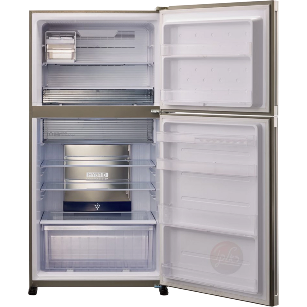 מקרר מקפיא עליון 556 ליטר נטו Sharp SJ-3655-BS עם התקן שבת מובנה - גימור נירוסטה בהירה - יבואן רשמי