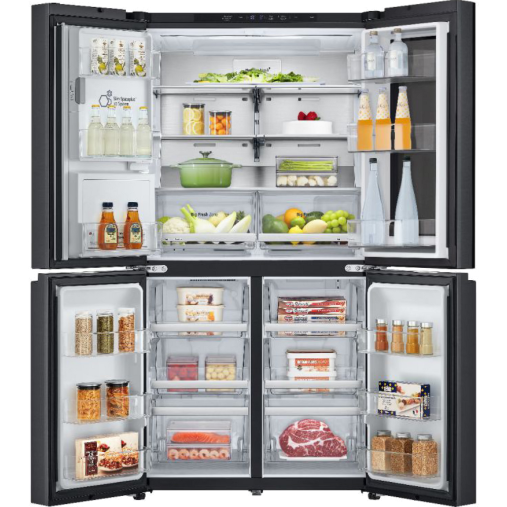 מקרר מקפיא תחתון 4 דלתות LG אל ג'י GR-930BINS - יבואן רשמי