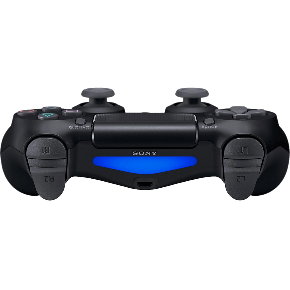 בקר אלחוטי Sony Dualshock 4 לקונסולת Sony Playstation 4 - צבע שחור שנה אחריות ע"י - יבואן הרשמי