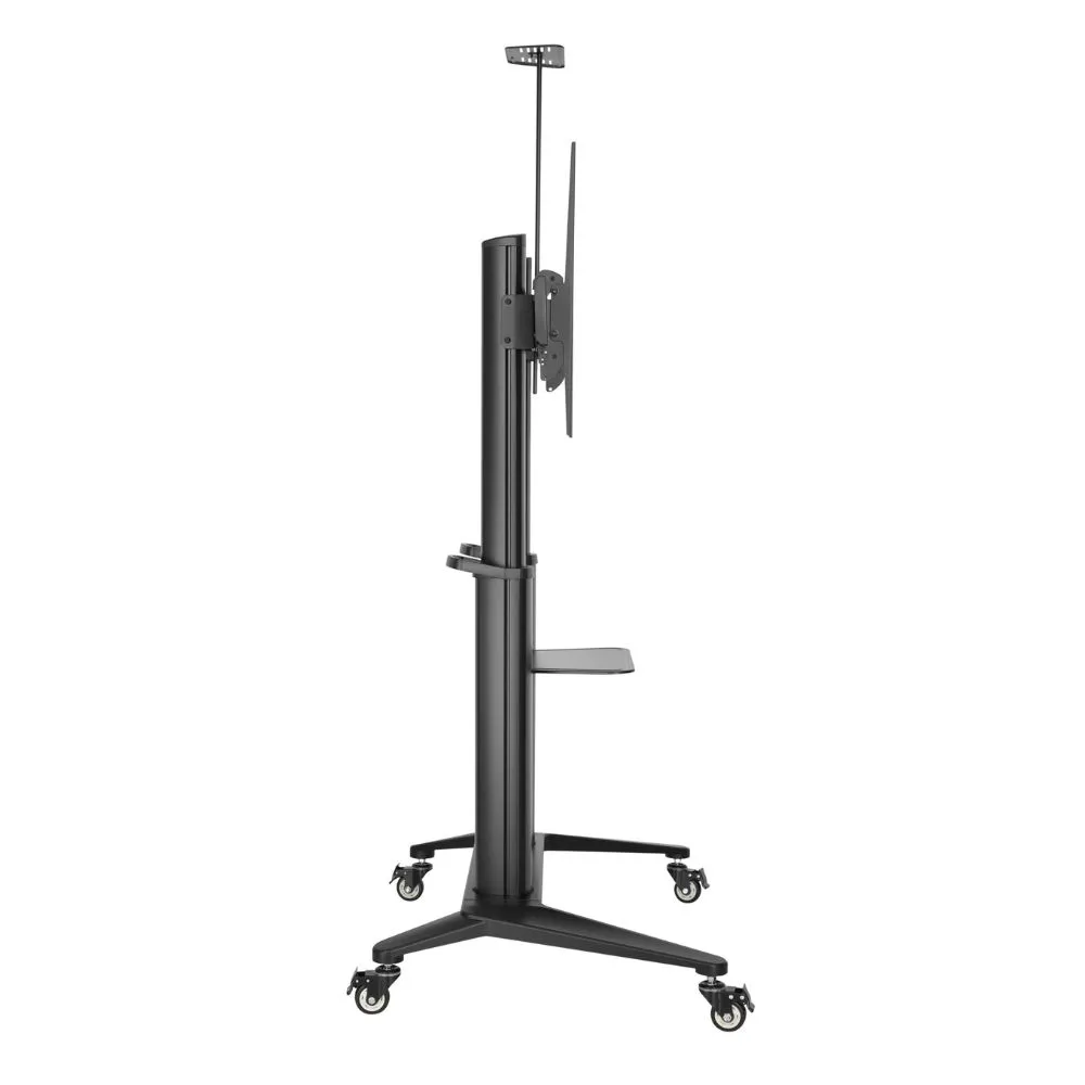 עגלת אלומיניום למסכי טלוויזיה גדולים מאוד עד 120″ Lumi Legend / Brateck TTL12-610TW Black - יבואן רשמי