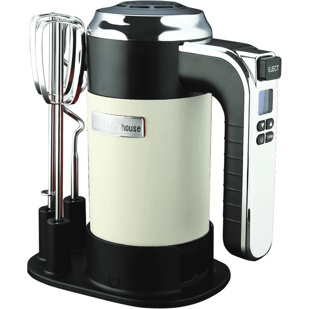 מיקסר ידני דיגיטלי רטרו Westinghouse WKHM-250WH - צבע קרם - K.B.V