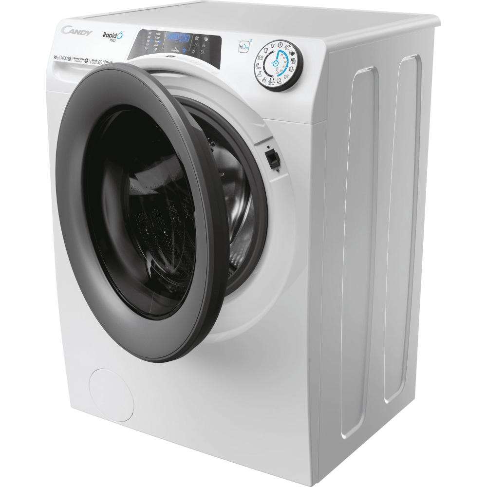 מכונת כביסה פתח חזית 10 ק"ג CANDY RP4106BWMR1-S - K.B.V