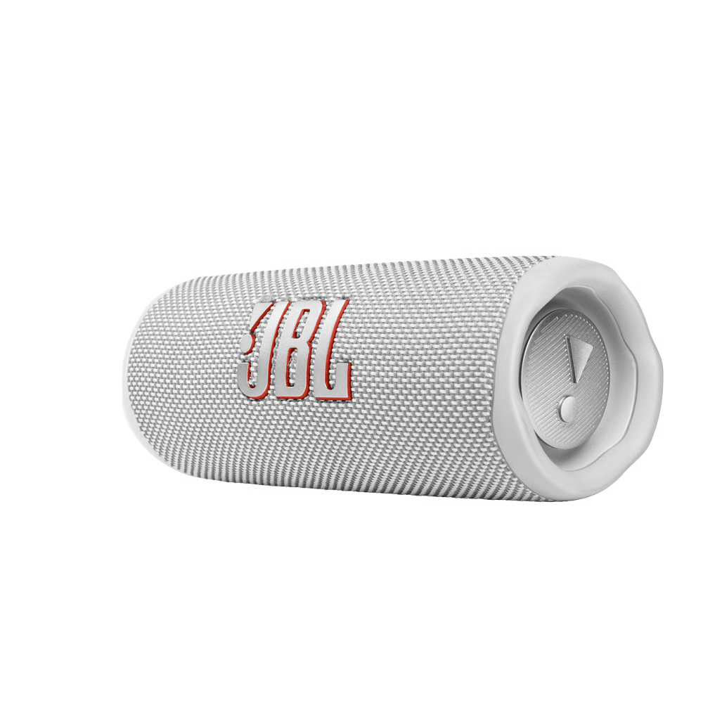 רמקול נייד אלחוטי JBL Flip 6 - צבע לבן שנה אחריות ע"י - יבואן הרשמי