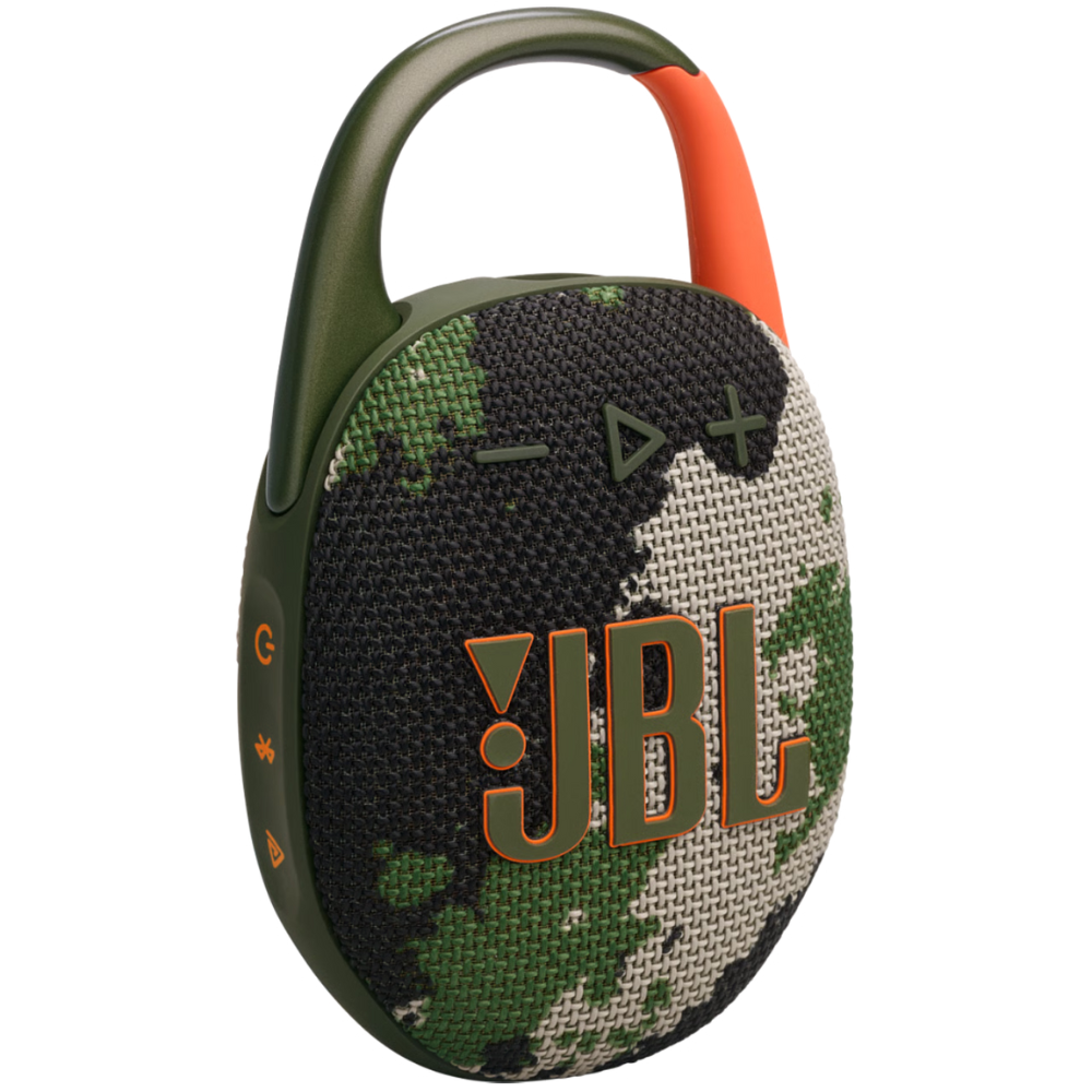 רמקול אלחוטי JBL Clip 5 IP67 7W - צבע ירוק צבאי שנה אחריות ע"י - יבואן הרשמי