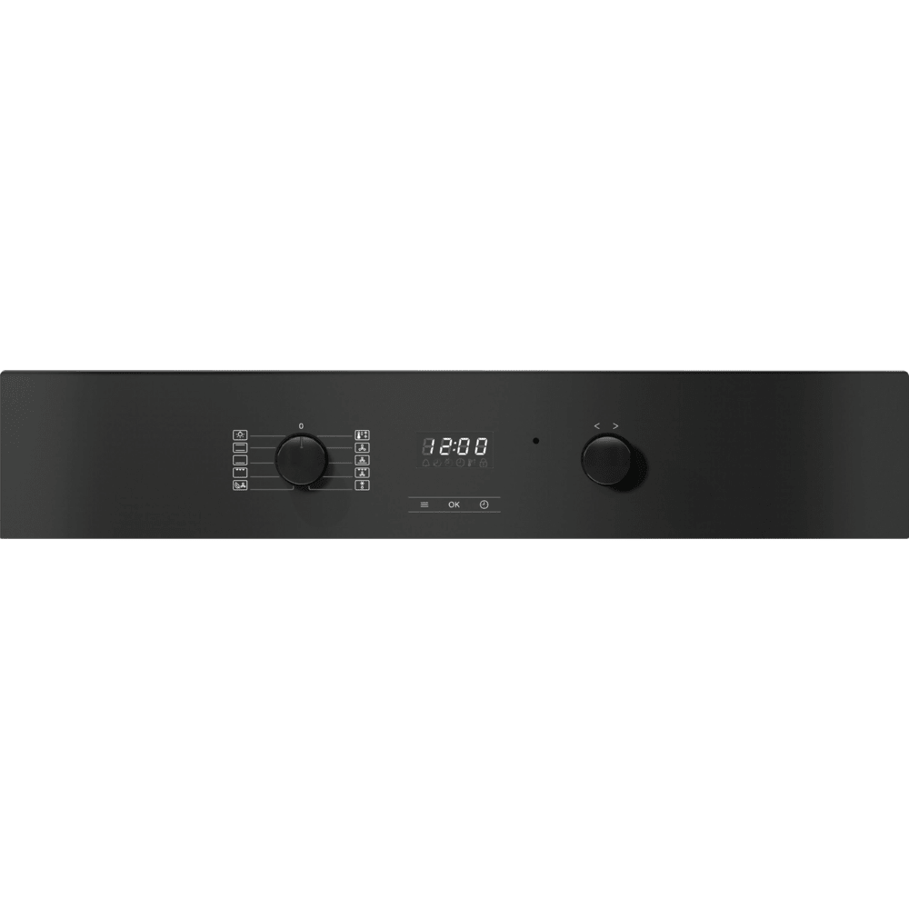 תנור בנוי 76 ליטר Miele H 2455 B - תוצרת גרמניה - גימור שחור עם ידית נירוסטה - K.B.V