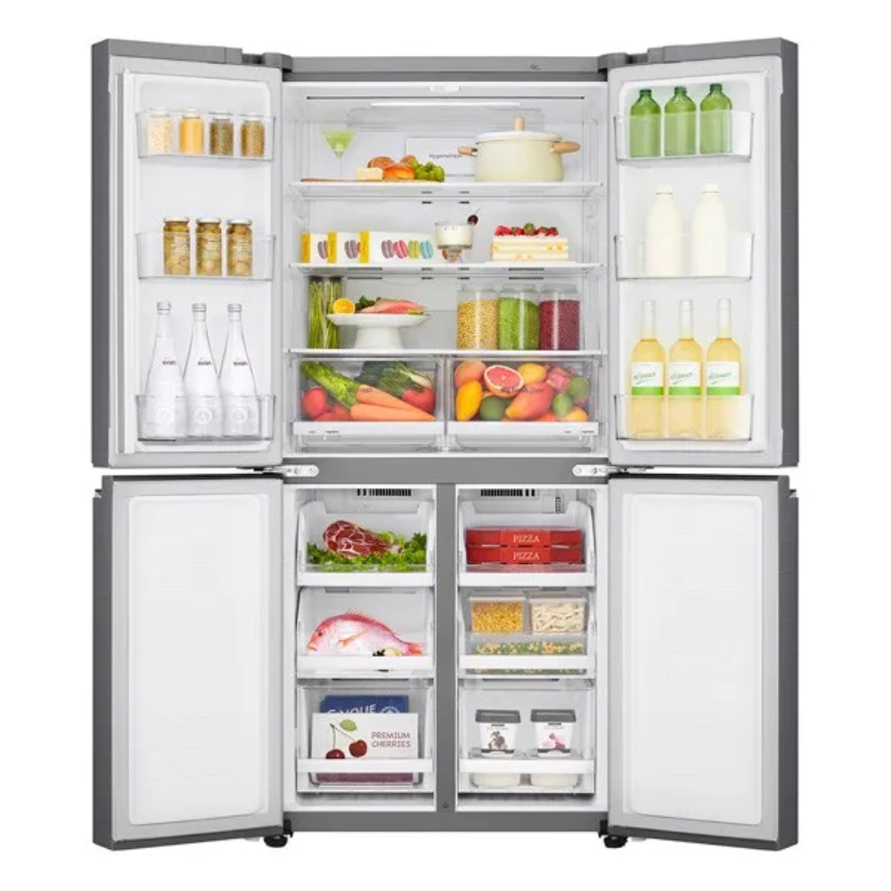 מקרר 4 דלתות LG אל ג’י GR-B618SE נירוסטה - יבואן רשמי