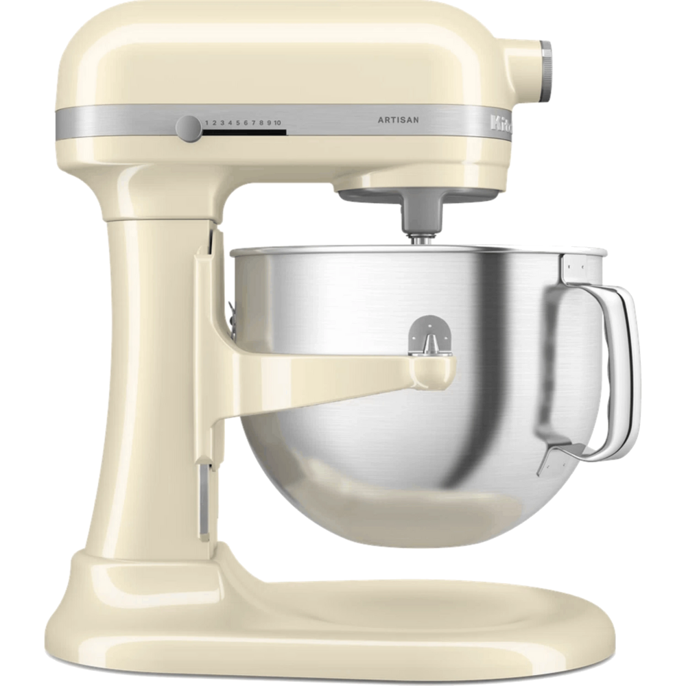 מיקסר עם קערת נירוסטה 6.6 ליטר KitchenAid Plus 5KSM70SHXEAC - צבע שקד - יבואן רשמי