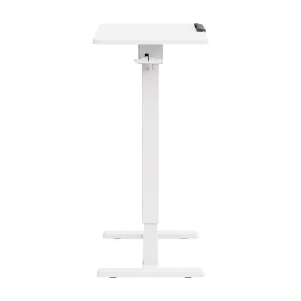 שולחן צד נייד מתכוונן בגובה עם הטייה Lumi Legend / Brateck FMT02-03 White - יבואן רשמי