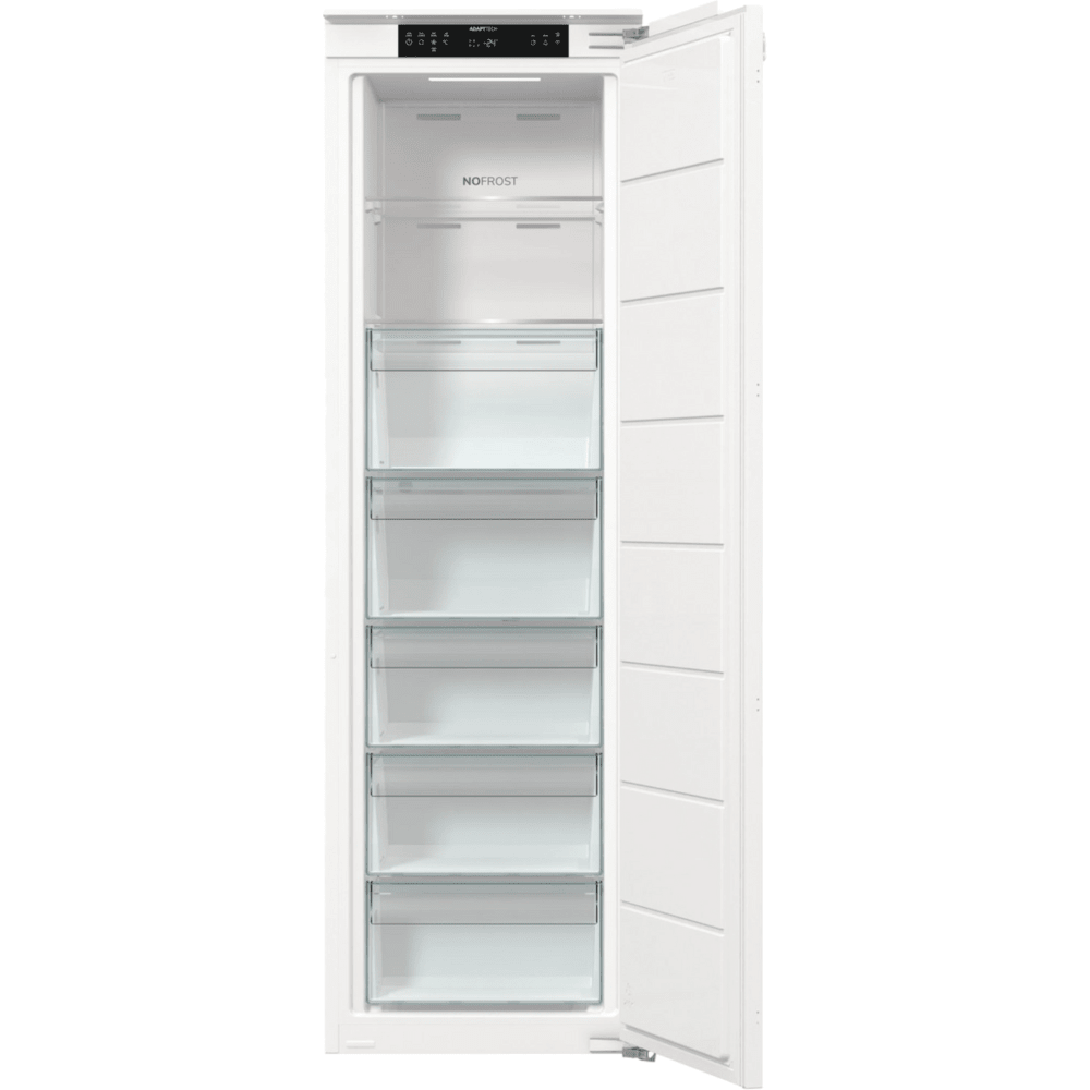 מקפיא אינטגרלי גמיש 54 ס"מ דלת אחת 235 ליטר Gorenje FNCI517E62WF NF - K.B.V