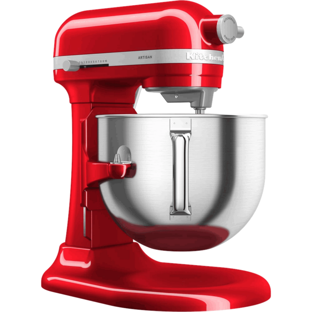 מיקסר עם קערת נירוסטה 6.6 ליטר KitchenAid Plus 5KSM70SHXECA - צבע אדום תפוח - יבואן רשמי