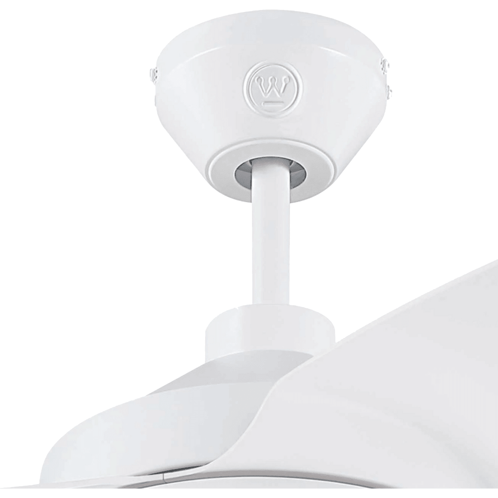 מאוורר תקרה עם שלט Westinghouse Valeria 52" LED CC 36W - צבע לבן מט - K.B.V