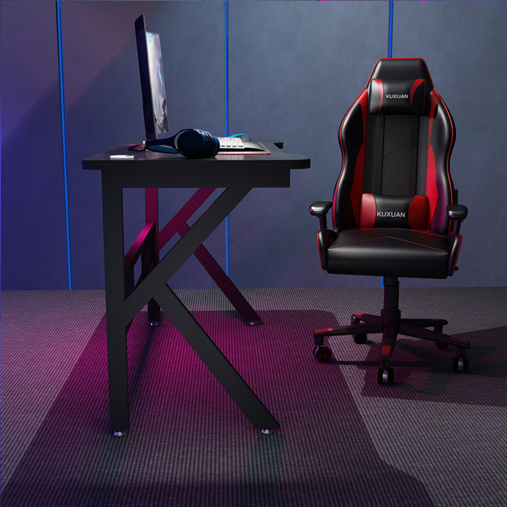 שולחן מחשב MSH-10-33 רוחב 1 מטר צבע שחור ROSSO ITALY - יבואן רשמי