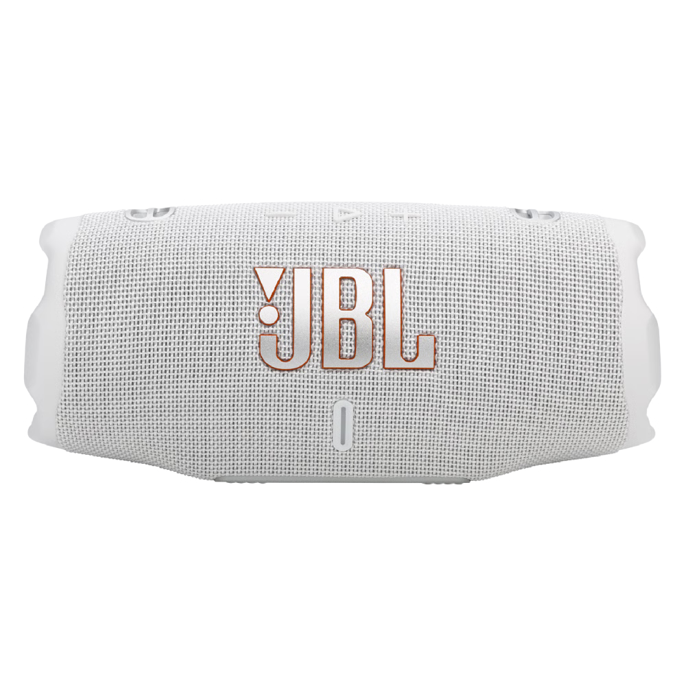 רמקול Bluetooth אלחוטי נייד JBL Charge 6 - צבע לבן שנה אחריות ע"י - יבואן הרשמי