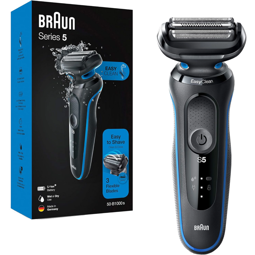מכונת גילוח Braun Series 5 50-B1000s - יבואן רשמי