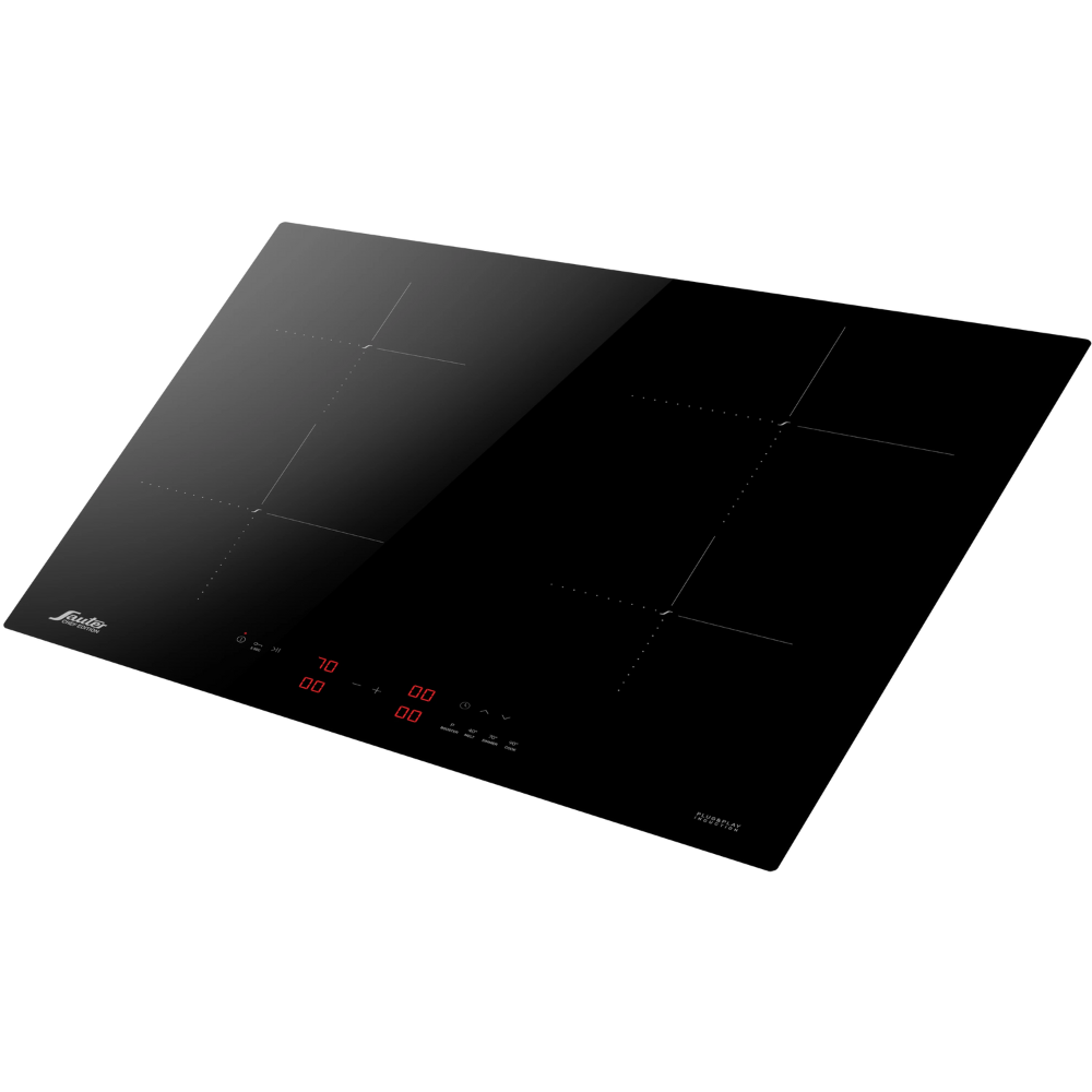 כיריים אינדוקציה 60 ס"מ עם 4 מוקדי בישול Sauter SHI6510 - חד פאזי - צבע שחור אחריות ע"י - יבואן הרשמי