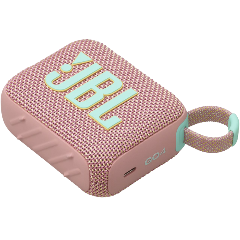רמקול אלחוטי JBL GO 4 IP67 4.2W - צבע ורוד שנה אחריות ע"י - יבואן הרשמי