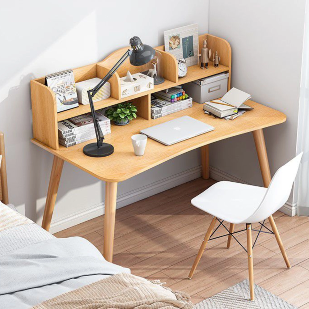 שולחן מחשב כתיבה ענק רוחב 120 ס"מ Rosso Italy RSM-2020-WOOD - צבע עץ - יבואן רשמי