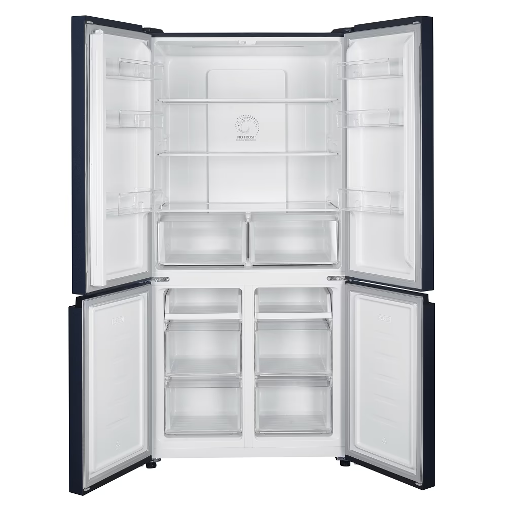 מקרר 4 דלתות מקפיא תחתון 600 ליטר Fujicom FJ-NF820DX No-Frost - נירוסטה מושחרת - יבואן רשמי