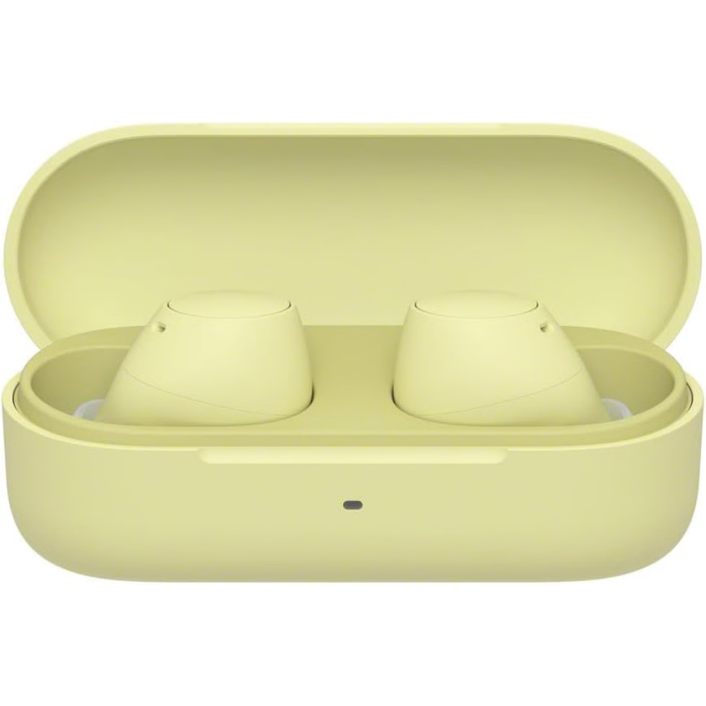 אוזניות אלחוטיות Sony WF-C510 Bluetooth - צבע צהוב שנה אחריות ע"י - יבואן הרשמי