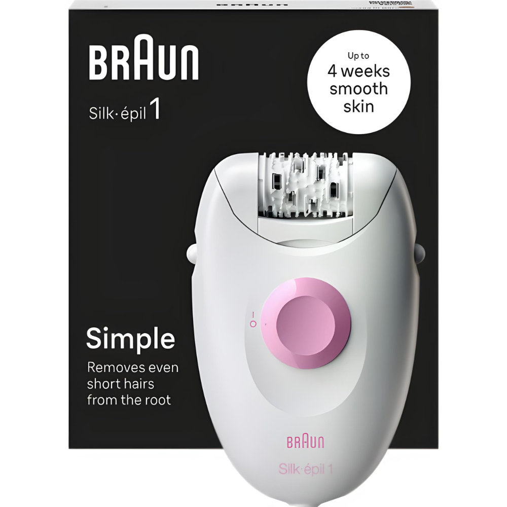 מסיר שיער חשמלי Braun Silk Epil 1-100 - שנה אחריות