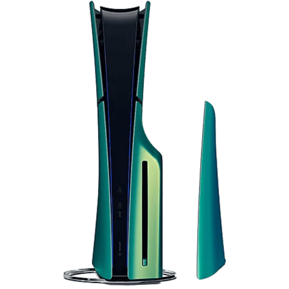 כיסוי רשמי לקונסולת Sony Playstation 5 Slim - צבע Teal - יבואן רשמי