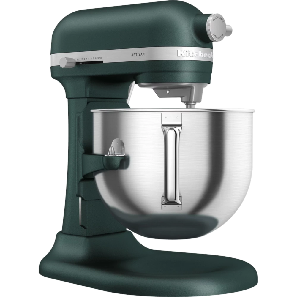 מיקסר עם קערת נירוסטה 6.6 ליטר KitchenAid Plus 5KSM70SHXEPP - צבע ירוק בקבוק - יבואן רשמי