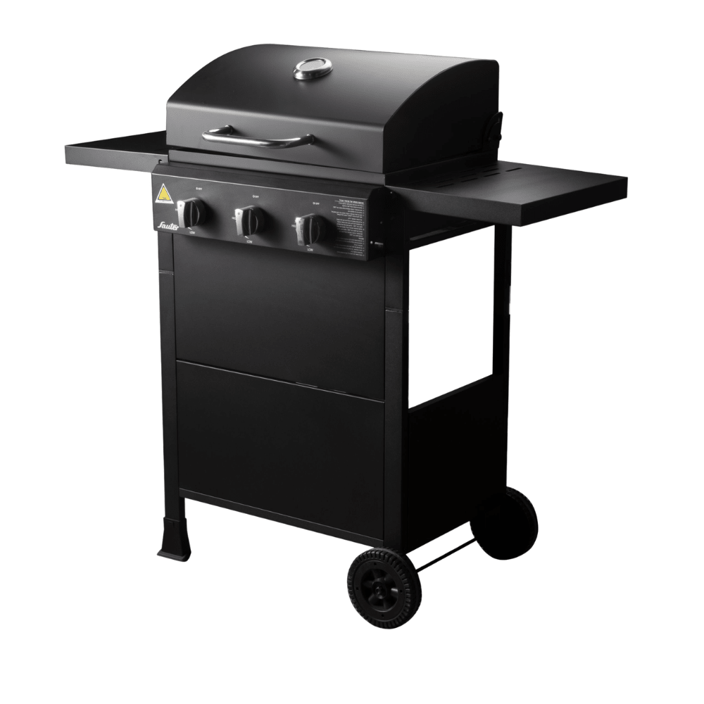 גריל גז 3 מבערים סאוטר SAUTER BBQS3210 שחור - K.B.V