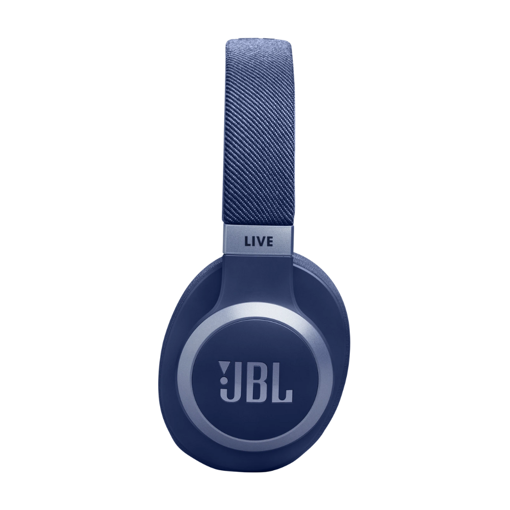 אוזניות קשת אלחוטיות JBL Live 770NC -צבע כחול שנה אחריות ע"י - יבואן הרשמי