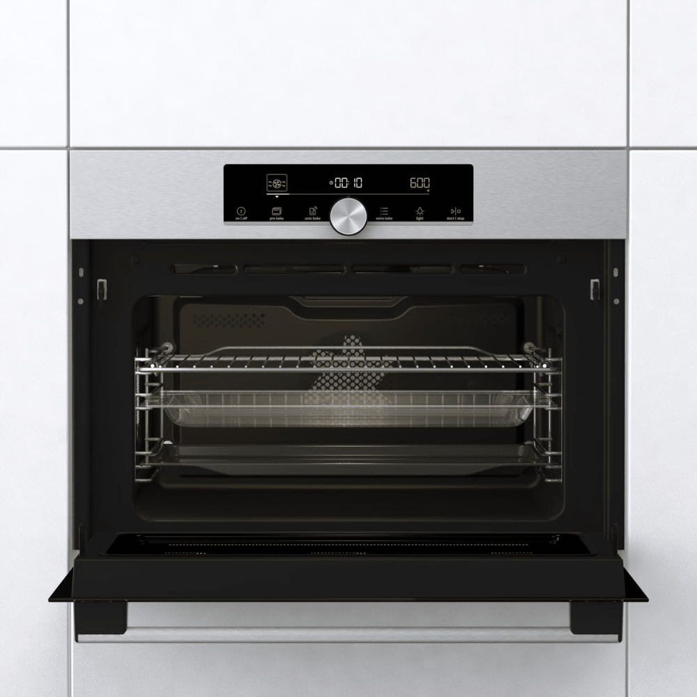 תנור אפייה בנוי 50 ליטר נירוסטה דגם GORENJE BCM4547A10X - K.B.V
