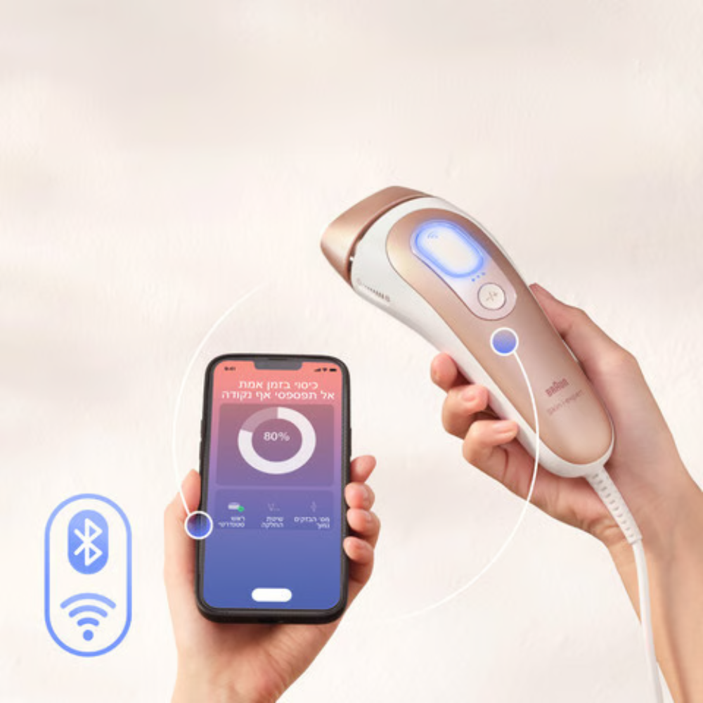 מכשיר להפחתת שיער שיער לצמיתות Braun IPL7