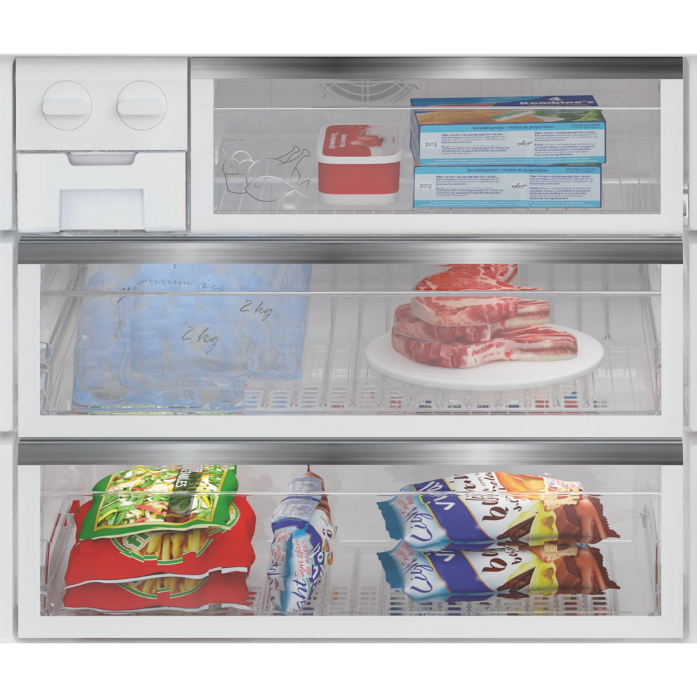 מקרר מקפיא תחתון 580 ליטר נטו Blomberg KND3958XPP - גימור נירוסטה - יבואן רשמי