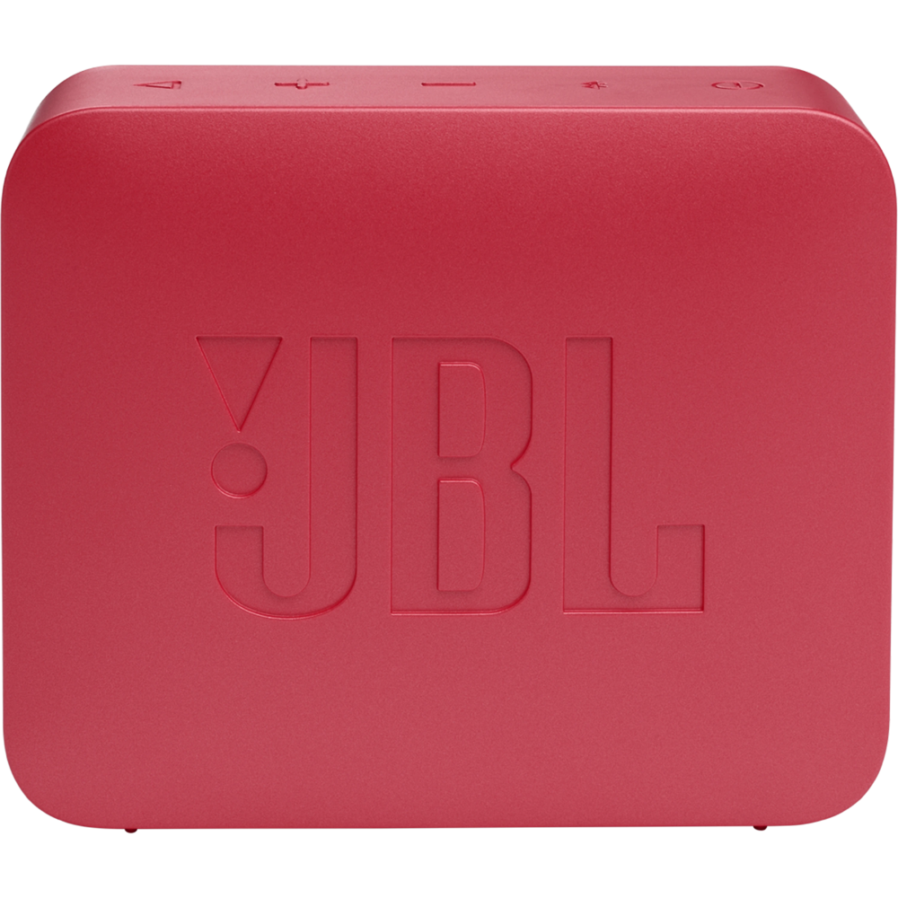 רמקול נייד עמיד למים JBL Go Essential - צבע אדום שנה אחריות ע"י - יבואן הרשמי