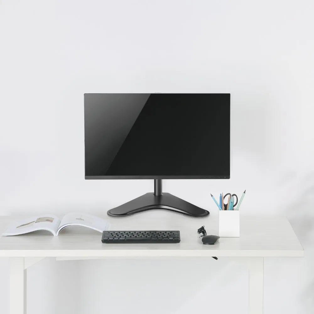 מעמד שולחני ללא מלחציים למסך מחשב עד 32″ Audio Line LDT12-T01 - יבואן רשמי