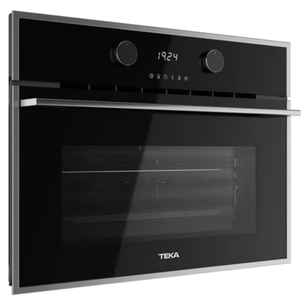 תנור אפיה בנוי גובה 45 ס”מ פירוליטי Teka תקה HLC 860P זכוכית שחורה - יבואן רשמי