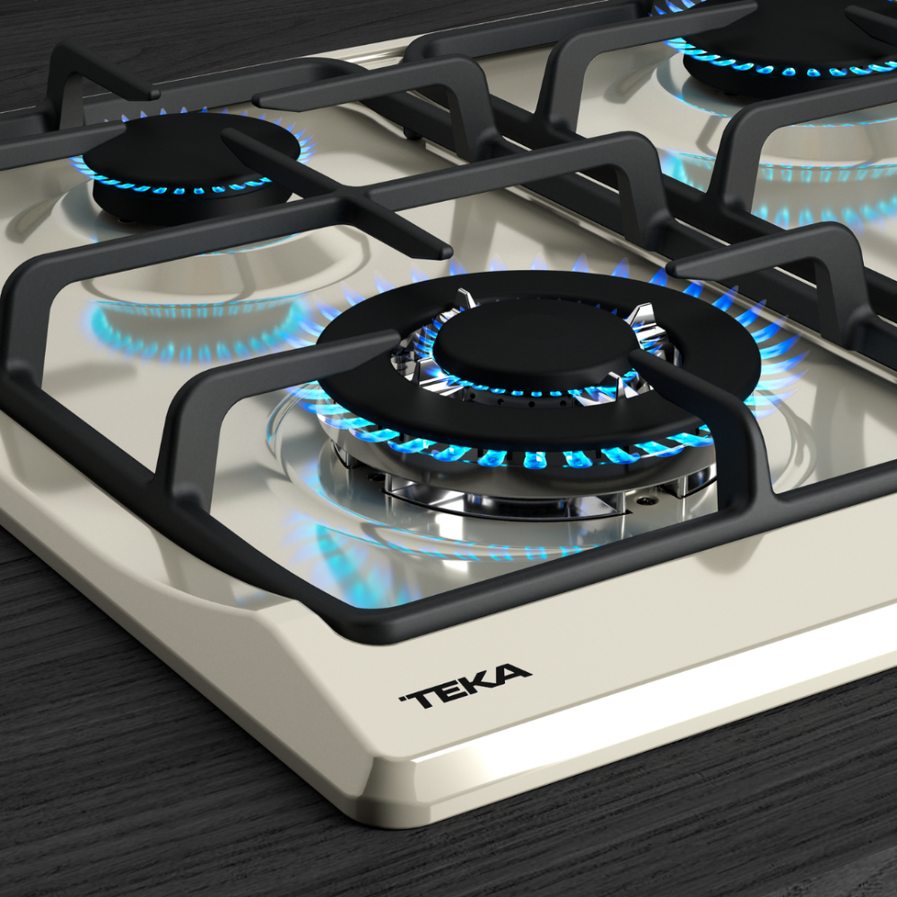 כיריים גז בז' עם ידיות שליטה קדמיות EH 60 4G AI AL TEKA - יבואן רשמי