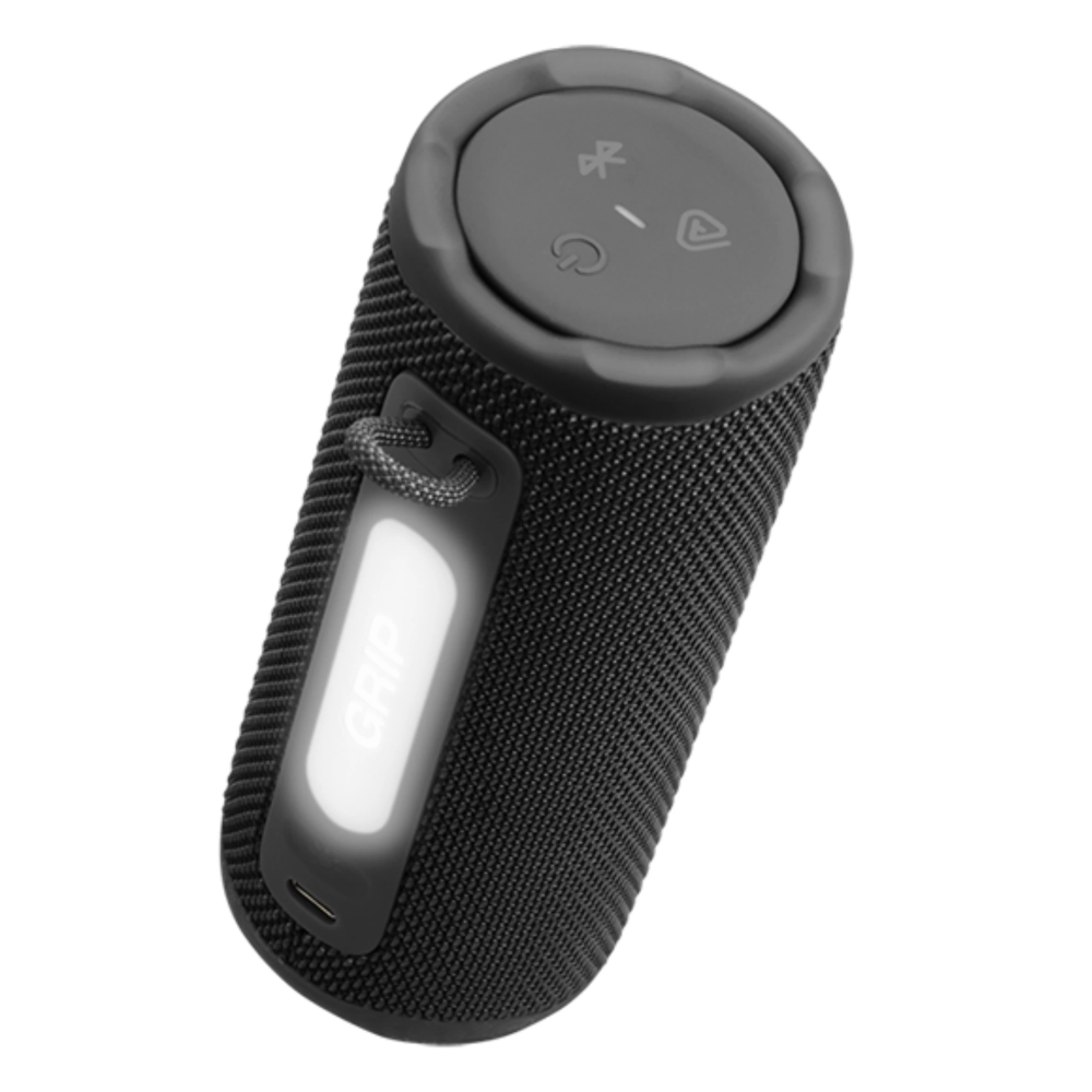 רמקול אלחוטי JBL GRIP IP68 - צבע שחור שנה אחריות ע"י - יבואן הרשמי