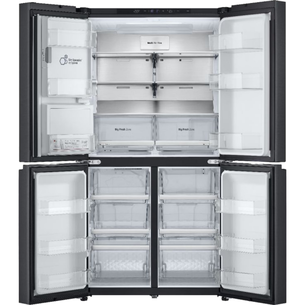 מקרר מקפיא תחתון 4 דלתות LG אל ג'י GR-930BDIS - יבואן רשמי