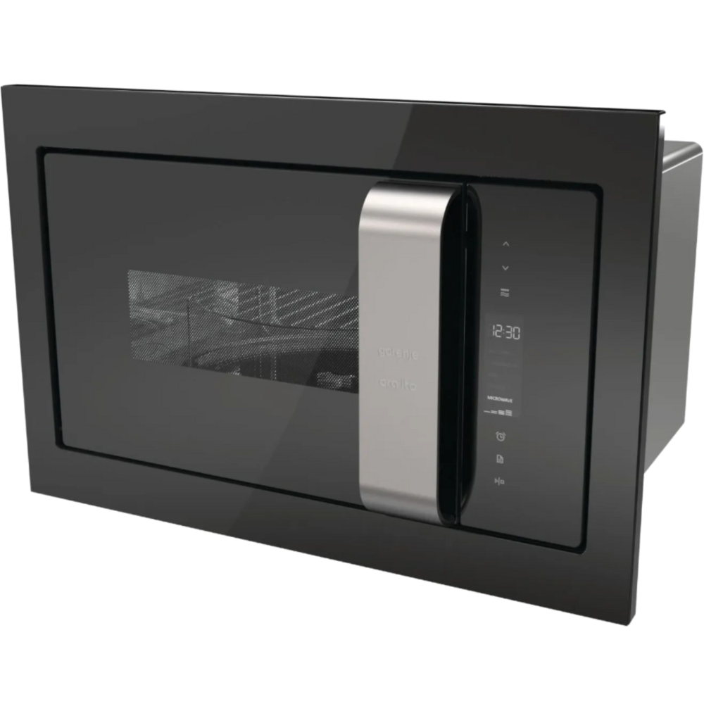 מיקרוגל בנוי אינטגרלי משולב גריל 39 ס"מ Gorenje HY-BM235ORAB - גימור שחור - יבואן רשמי