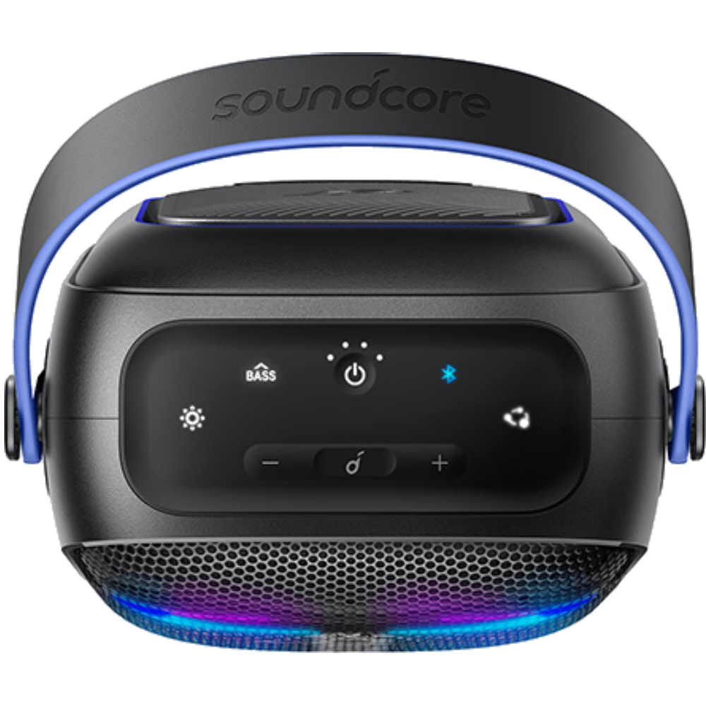 רמקול בידורית Anker Soundcore Rave Neo 2 80W IPX7 - צבע שחור אחריות ע"י - יבואן הרשמי