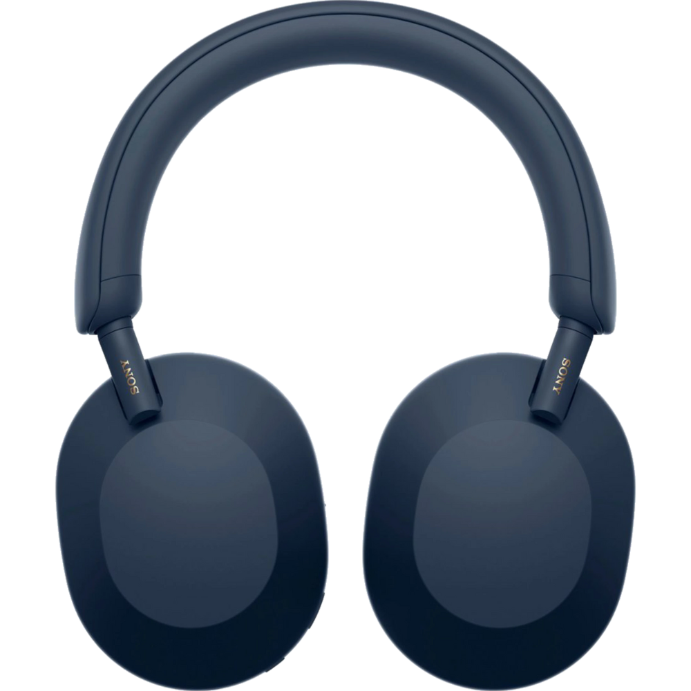 אוזניות אלחוטיות Sony WH-1000XM5L ANC - צבע כחול שנתיים אחריות ע"י - יבואן הרשמי