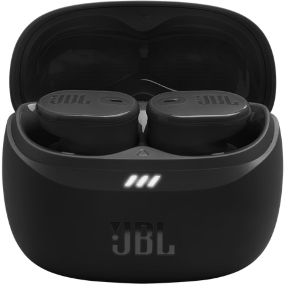 אוזניות אלחוטיות JBL Tune Buds 2 - צבע שחור שנה אחריות ע"י - יבואן הרשמי
