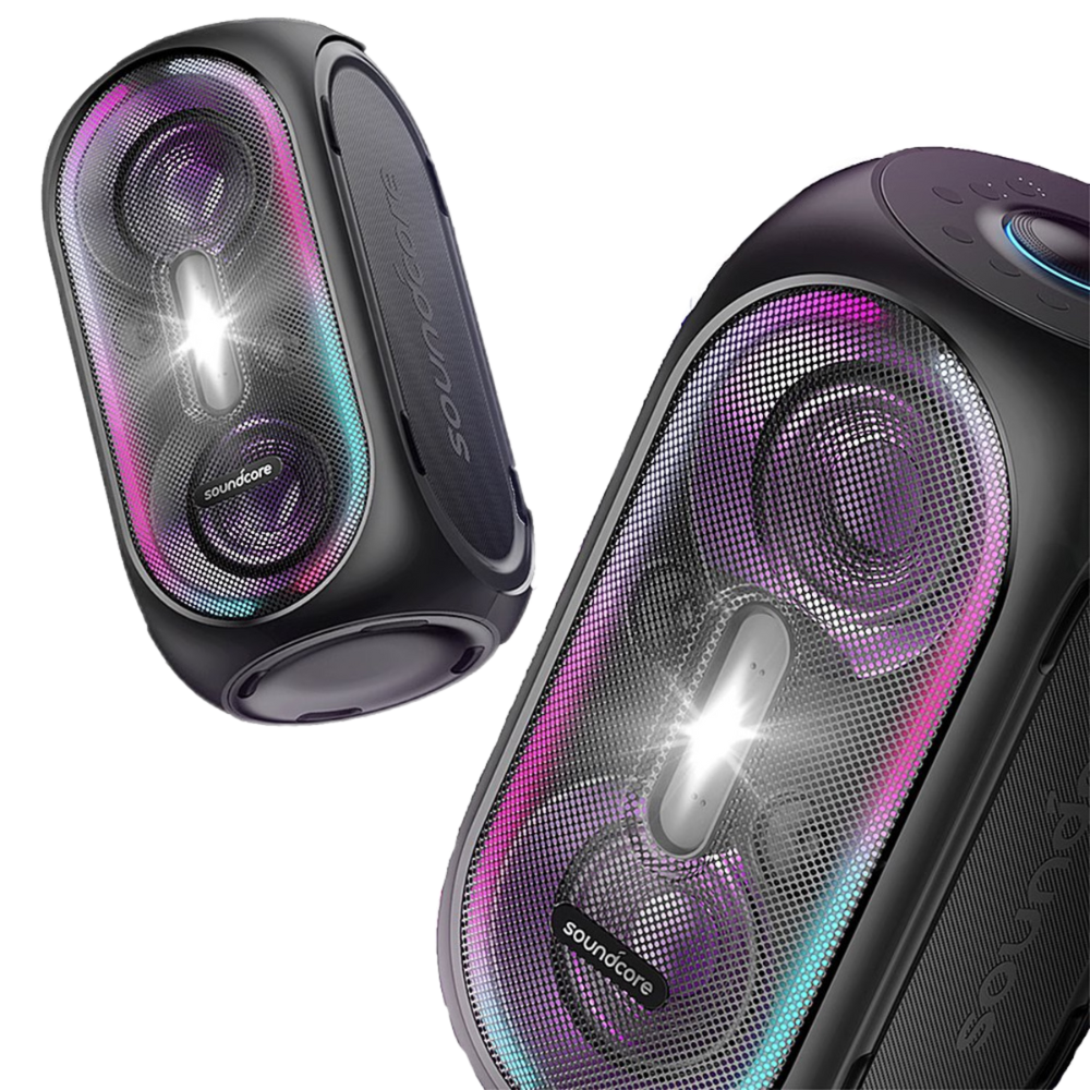 רמקול בידורית Anker Soundcore Rave Plus 160W IPX4 - צבע שחור אחריות ע"י - יבואן הרשמי