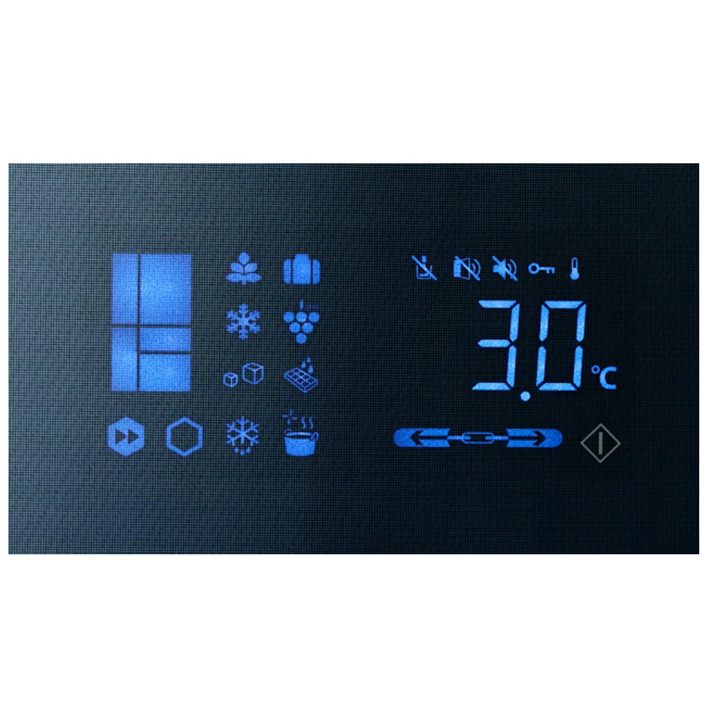 מקרר 5 דלתות מקפיא תחתון 661 ליטר נטו Sharp SJ-9731 עם התקן שבת מובנה - גימור זכוכית שחורה - יבואן רשמי