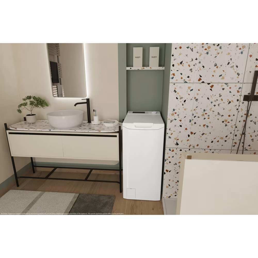 מכונת כביסה פתח עליון - 6 ק"ג Candy TCAQ063D3-ISR - יבואן רשמי