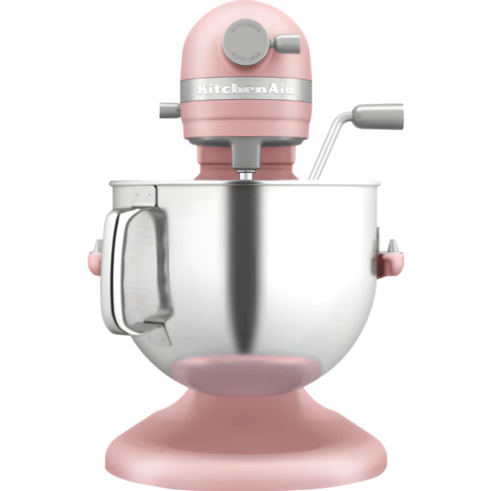 מיקסר עם קערת נירוסטה 6.6 ליטר KitchenAid Plus 5KSM70SHXEDR - צבע ורוד בייבי - יבואן רשמי