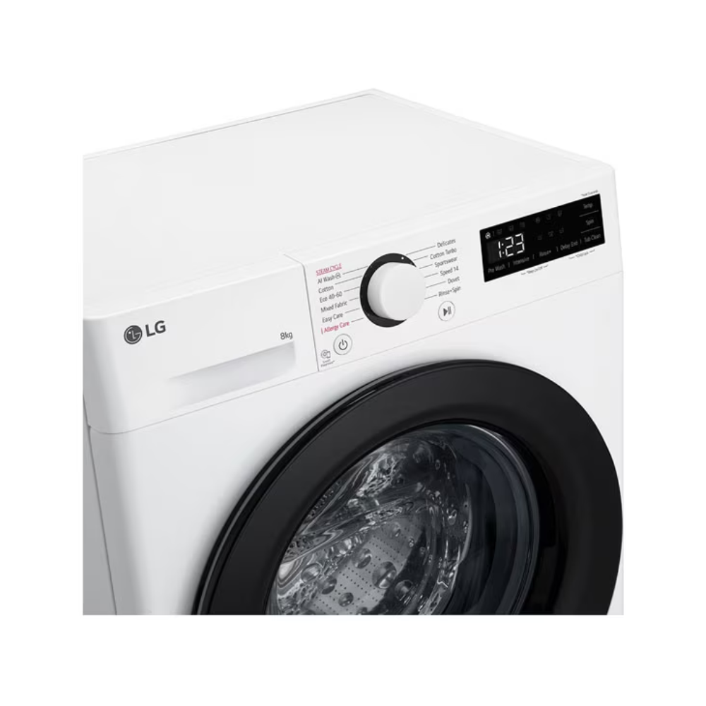 מכונת כביסה פתח חזית LG אל ג'י WFS8014WB - יבואן רשמי