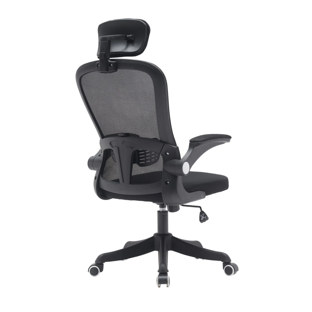 כסא מנהל אורטופדי דגם MSH-10-6 צבע שחור ROSSO ITALY - יבואן רשמי