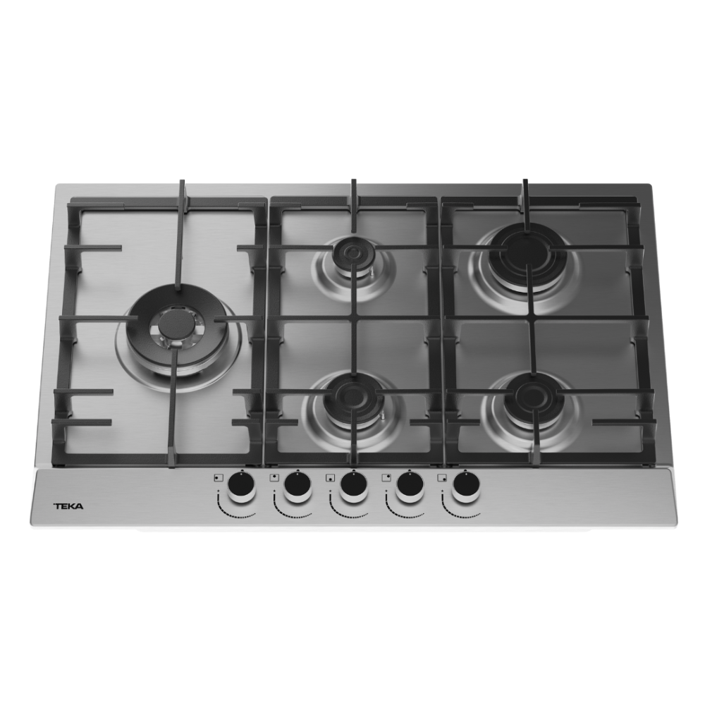 כיריים גז 5 להבות 75 ס”מ Teka תקה GSC-75320 נירוסטה - יבואן רשמי